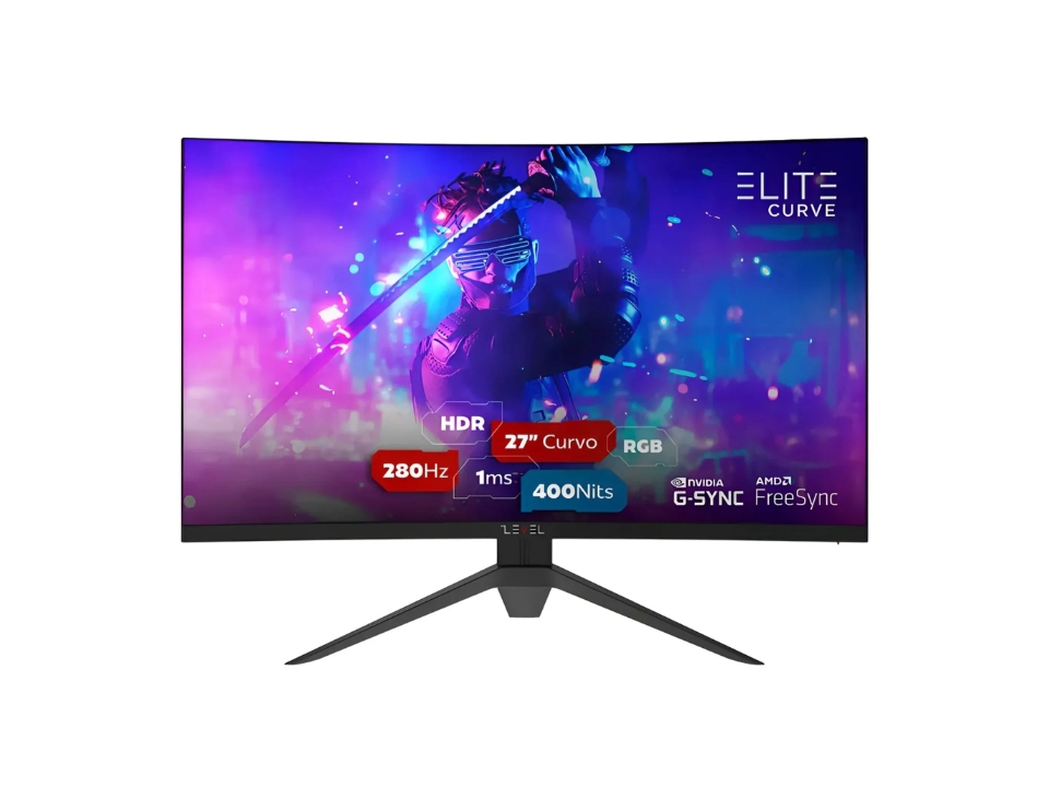Monitor Gamer LED Wide Curvo 27