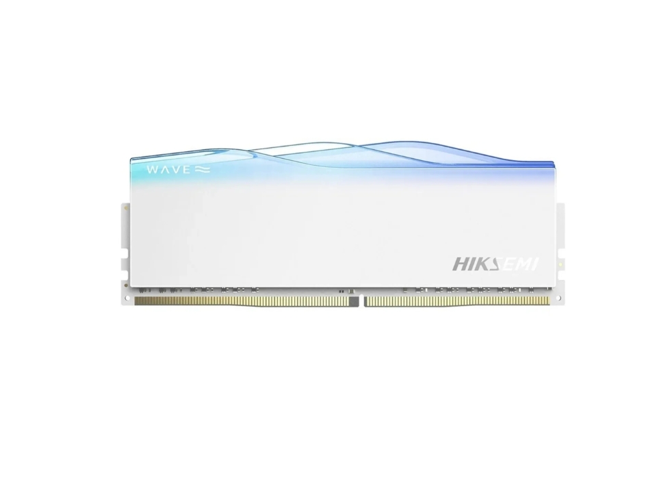 Memória 8GB DDR4 3600MHz/1.35V (PC4-28800) HIKSEMI Wave White RGB [HSC408U36A02Z4 8G]