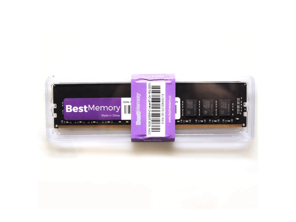 Memória 16GB DDR4 3200MHz/1.2V (PC4-25600) BEST MEMORY Value Series [VALUE-BT-D4-16G-3200V]