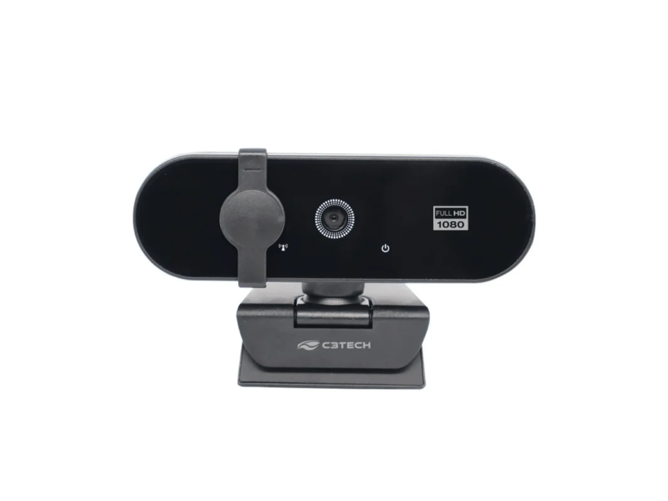 Webcam C3TECH 1080P [WB-150BK] USB (Full HD)