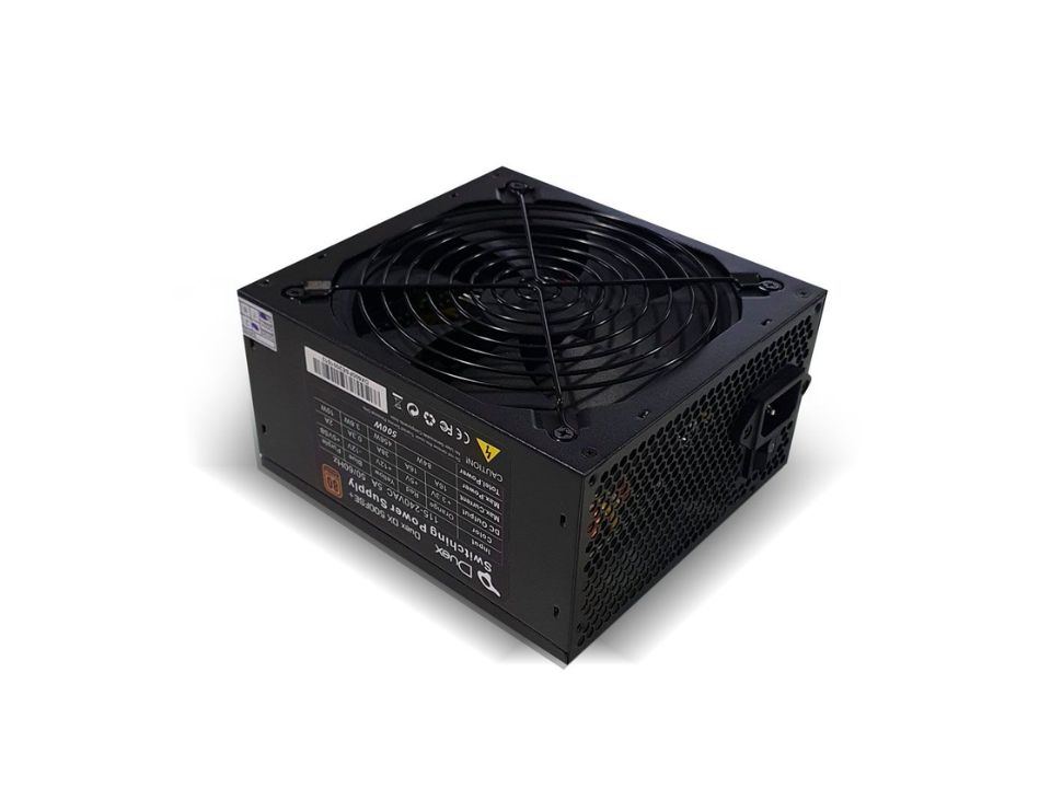 Fonte ATX DUEX 500W [DX 500FSE++] PFC Ativo / Modular / 80 Plus Bronze c/ Cabo de Força