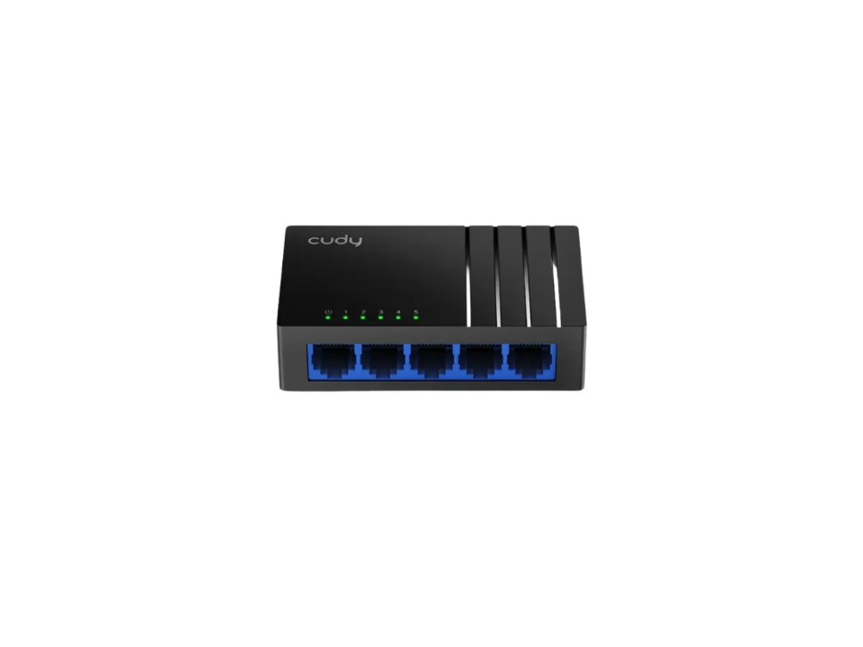 Switch 05 portas 10/100/1000 Mbps CUDY [GS105D]