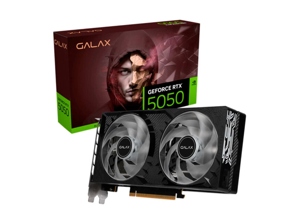 VGA PCI-e GeForce RTX5050 GALAX 1-Click OC 8GB DDR6 128 bits [55NSL8MHDCHD] (2xHDMI/2xDP)