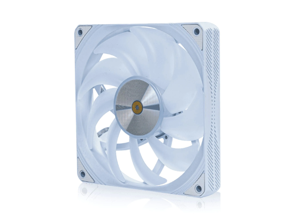 Fan/Exaustor p/ Gabinete 12 x 12 cm ROUND5 Siroco White [R5-SIROCO-FW-W-2206]