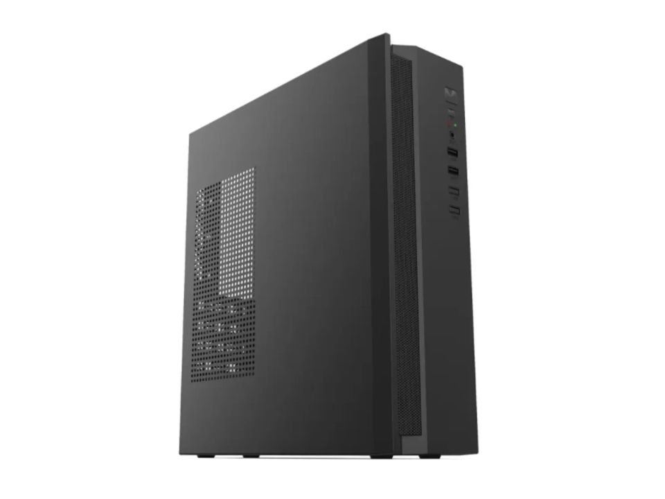Gabinete Micro ATX BLUECASE SlimDesk TFX [BG-2004BX] Preto 300W Bivolt Automático (1U2/1U3/HDA/TFX) c/ Cabo de Força
