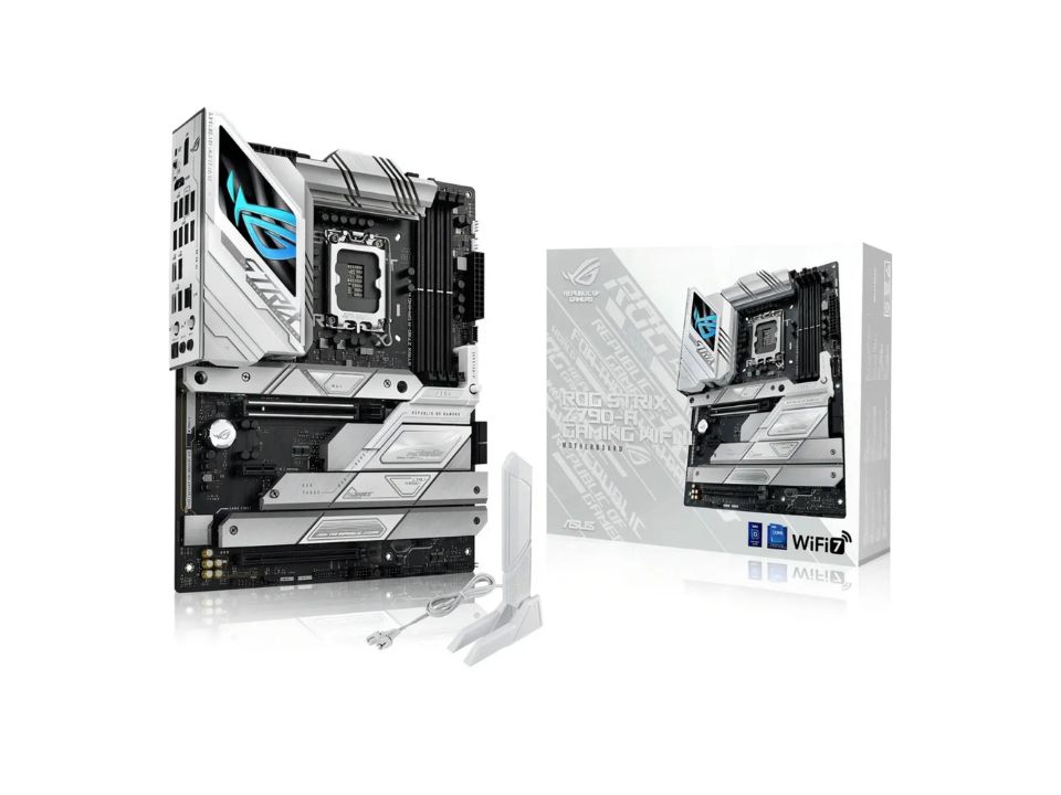 MB ASUS ROG STRIX Z790-A GAMING WIFI II p/ Intel LGA1700 4xDDR5/2xPCI-e/4xSATA/5xM.2