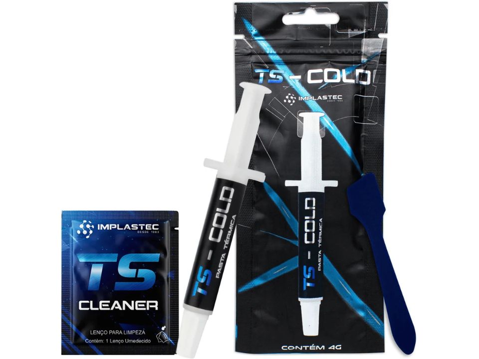 Pasta Térmica IMPLASTEC TS-Cold (1g) (10.5W/m.K)