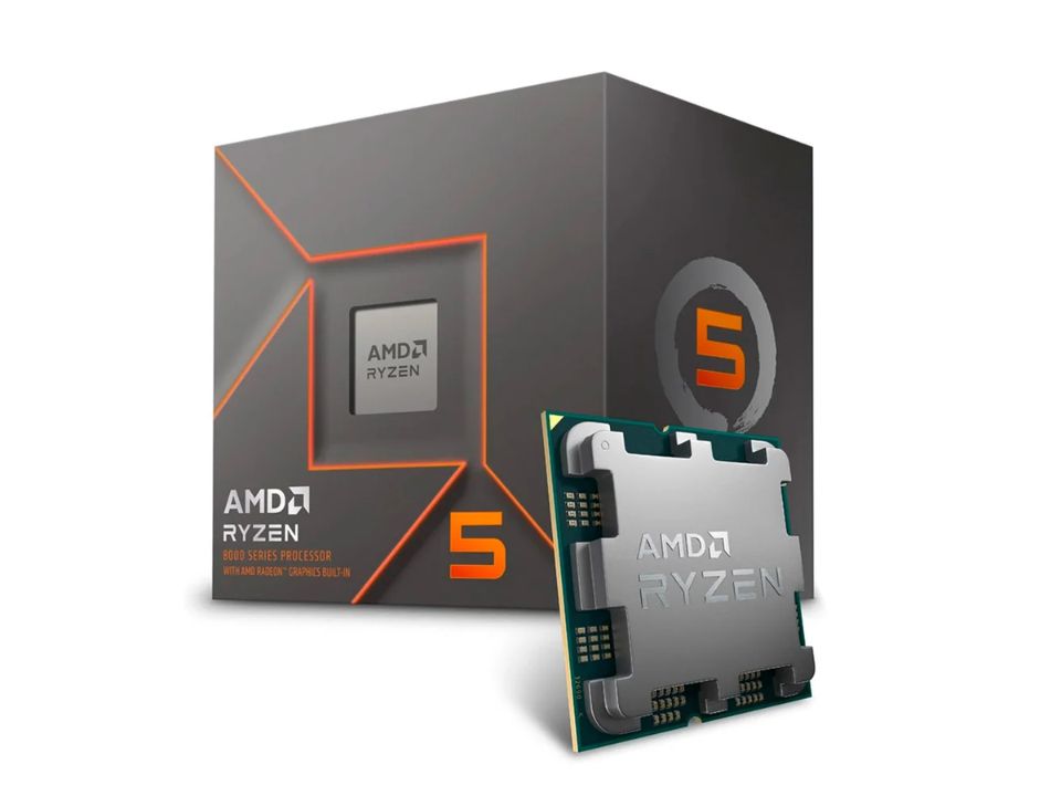 Processador AMD Ryzen 5 8500G (6C/12T) 3.5GHz/6MB+16MB/65W/AM5 BOX [100-000000931]