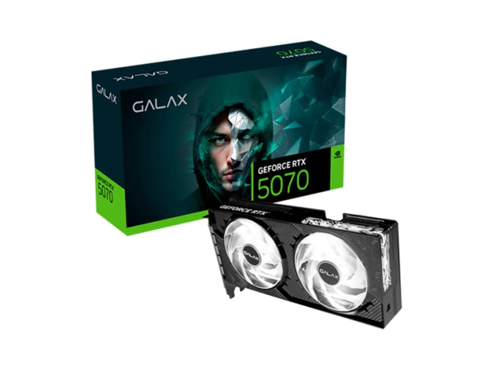 VGA PCI-e GeForce RTX5070 GALAX 1-Click OC 2X 12GB DDR7 192 bits [57NON7MDBROC] (HDMI/3xDP)