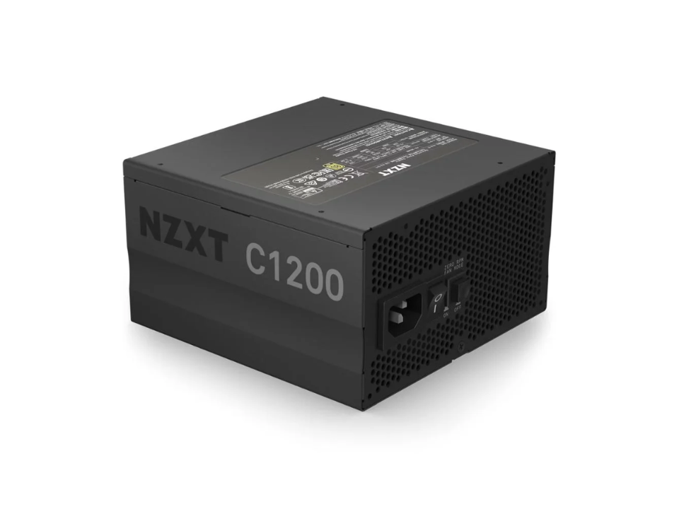 Fonte ATX NZXT C1200 GOLD 1200W [PA-2G1BB-US] PFC Ativo / Modular / 80 Plus Gold / Cybenetics Gold / 12VHPWR