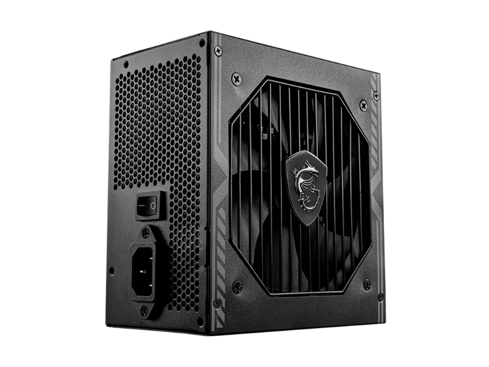 Fonte ATX MSI MAG A650BNL 650W [306-7ZPAX39-HH9] PFC Ativo / 80 Plus Bronze c/ Cabo de Força